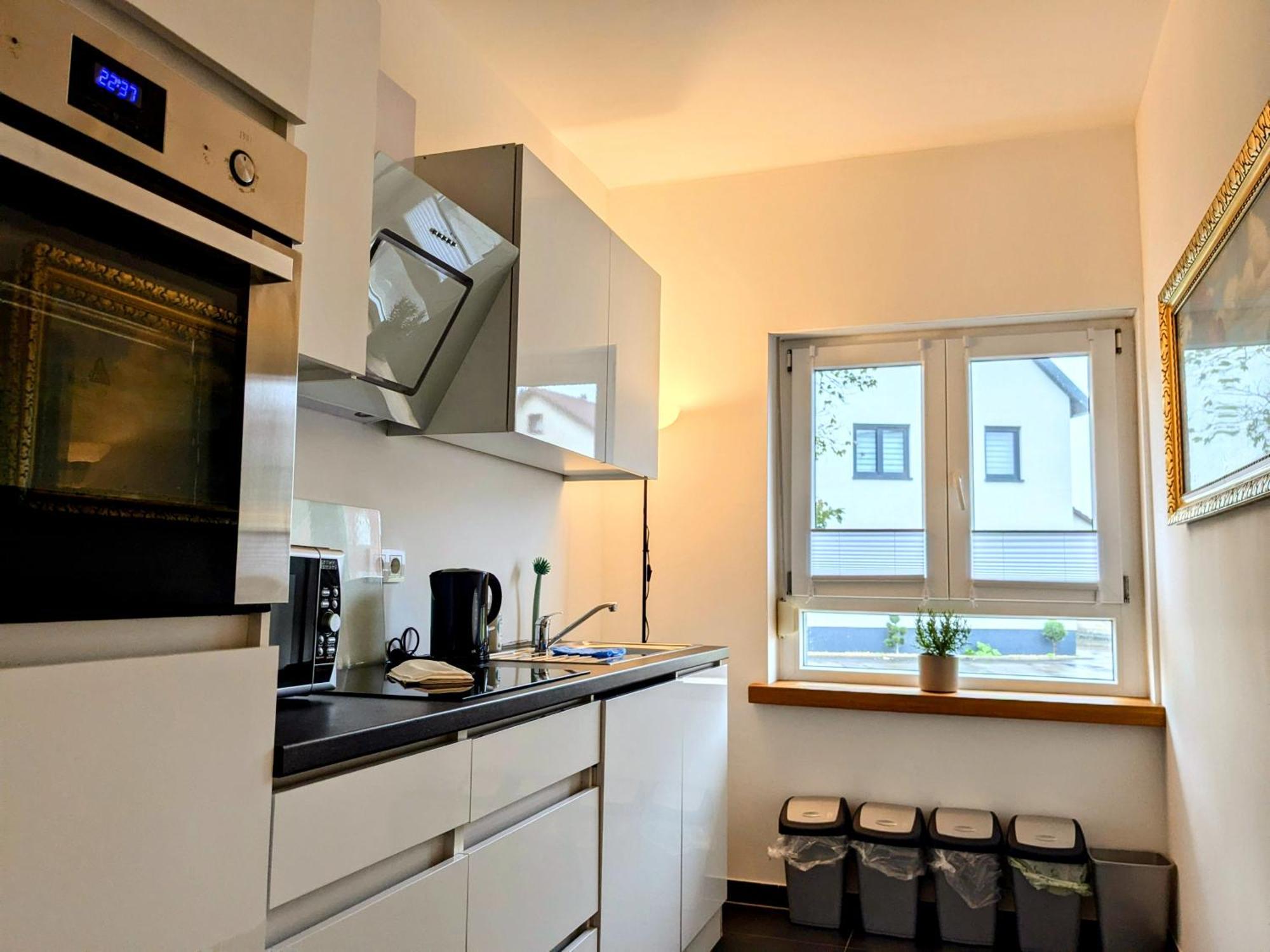 55Qm Messe Wohnung, Trade Fair, 6 Minuten Zur Messe Райнштеттен Экстерьер фото