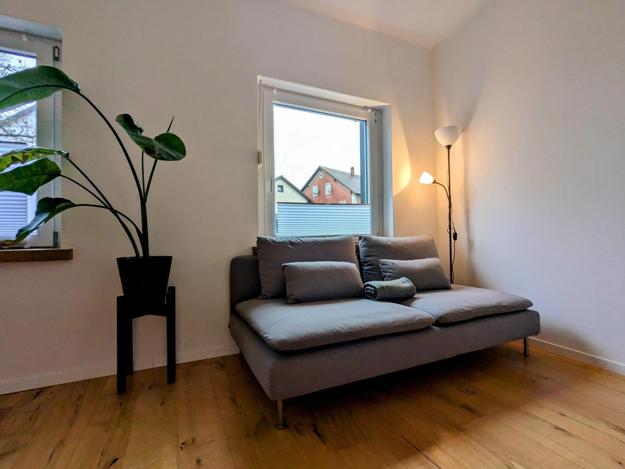 55Qm Messe Wohnung, Trade Fair, 6 Minuten Zur Messe Райнштеттен Экстерьер фото