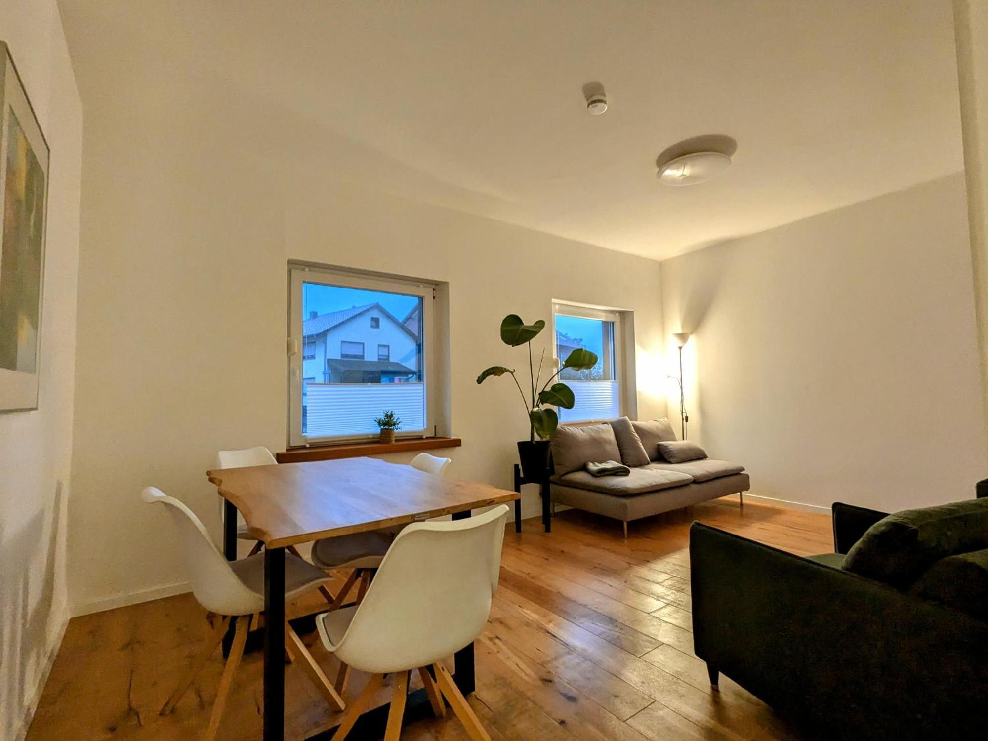 55Qm Messe Wohnung, Trade Fair, 6 Minuten Zur Messe Райнштеттен Экстерьер фото